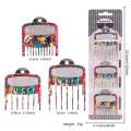 2/3/4Pcs Barber Grade Stainless Steel Clipper Comb Attachments Professional Hair Trimmer Guide Combs Kit Fit Haircutting Tools. 