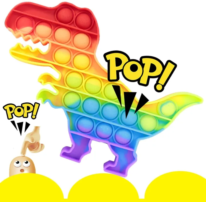 Pop%20It%20Fidget%20Toy%20Dinosaur%20Shape%20Rainbow%20Pop%20Sensory%20Squeeze%20Poppet%20Toy%20-%20-%20Image%202