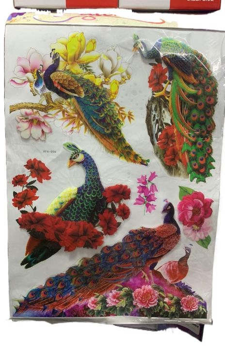 4%20Pcs%206D%20Peacock%20Flower%20Tree%20Branch%20Wall%20Decals%20Stickers%20Bedroom%20Living%20Room%20Sofa%20TV%20Background%20Wall%20Decor%20-%20Image%2010