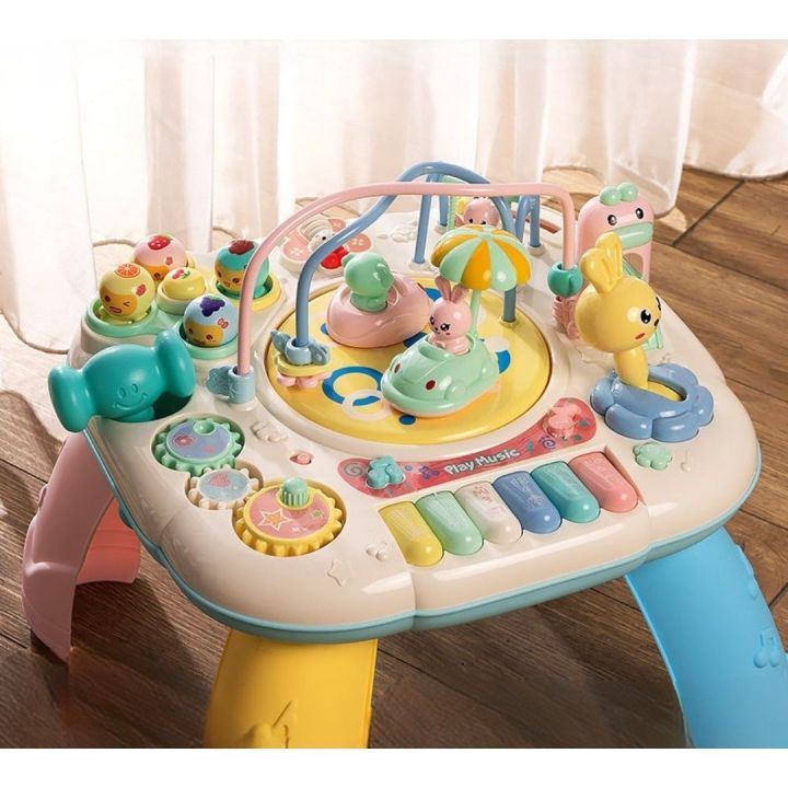 Multi-Activity Puzzle Table for Kids – Amusement Park Theme | Daraz.com.np