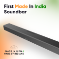 Mivi Fort R130 With 2 Inbuilt Subwoofers 130W Bluetooth Soundbar Speaker | 1 year warranty  |  One Remote Control  |  Made in India  |. 
