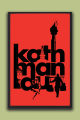 Kathmandu Nepal City Typography Printed Wall Poster – Red & Black Urban Art | One Piece Frame. 