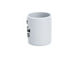 Aim Higher Dream Bigger Printed Ceramic Coffee Mug. 