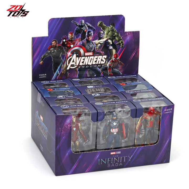 Puppet Action Machine: Thanos, Hulk, American Avengers, Saga Original Promotion, DisneyZD, Marvel League, Iron Man, Spider-Man, Thor, Captain War