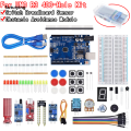 Sutuiying Basic Starter Kit for Arduino Uno Set R3 DIY New style Kit - R3 Board / Breadboard + Retail Box. 