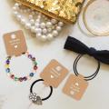 Bracelet Display Card Necklace Jewelry Holder Card Cardboard Packaging Material. 