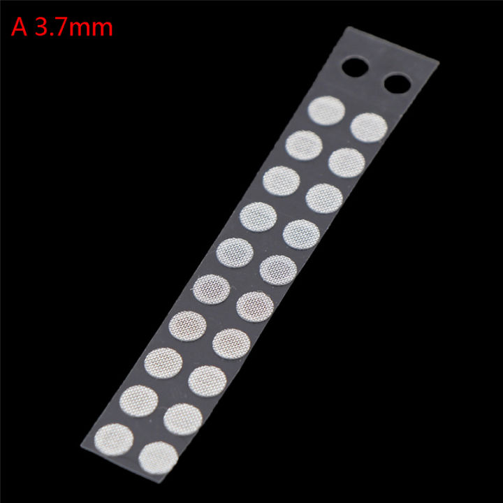 20PCS Stainless Steel In-Ear Earphone Filter Dust Net Earbuds With GlueMIAOLUO