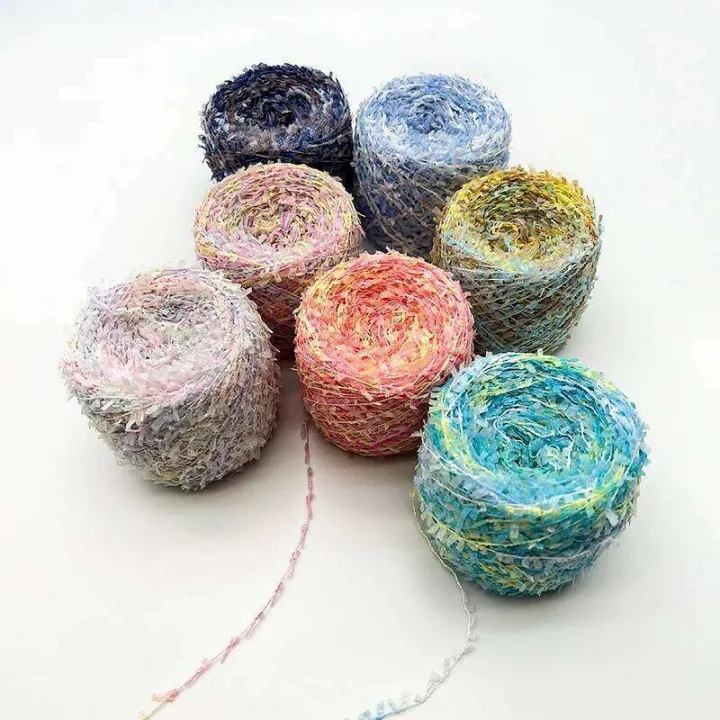 YOMDID%2050g/pc%20Gradient%20Polyester%20Knitting%20Colorful%20Butterfly%20Paper%20Clothing%20Hat%20Scarves%20DIY%20Decor%20Thread%20Crochet%20Yarn%20-%20Image%202