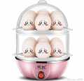 Double Layer Electric 14 Egg Boiler Egg Cooker Steamer, Poacher Pan Kitchen Cooking Tools Utensil. 