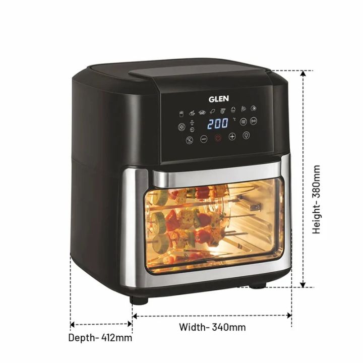 Glen%20%20Air%20Fryer%20Digital,%2012%20Litre%20Capacity,%208%20Pre%20Set%20Menu,%20Time%20and%20Temperature%20Control,%202000W%20-%20(SA%203040%20DSS)%20-%20Image%205