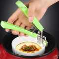 Stainless Steel Multipurpose Bowl Plate Hot Pot Utensils Safe Handling Gripper Retriever Lifter Holder Handle Tongs for Kitchen. 
