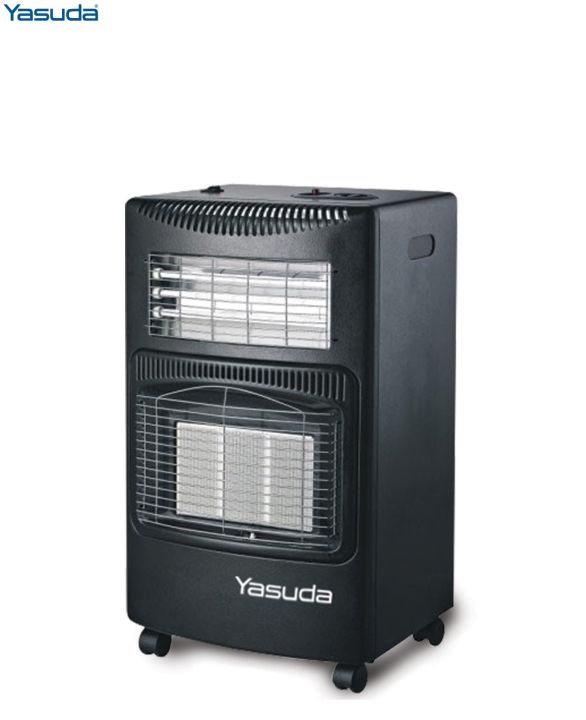 Yasuda Gas + Electric Heater (YS-168D)/ 1500 watt / 1 year Warranty