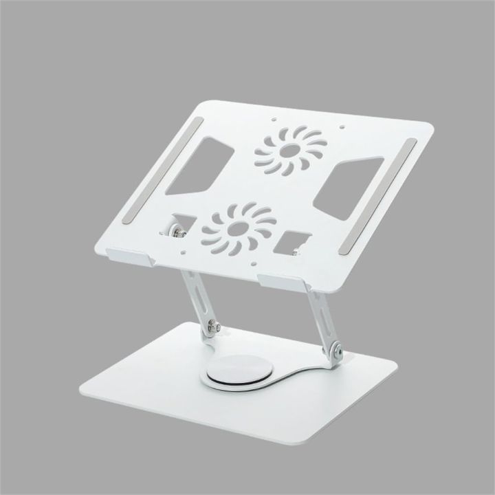 Adjustable%20360%C2%B0%20Rotaing%20Portable%20Foldable%20Aluminum%20Alloy%20Tabletop%20Laptop%20Stand%20with%20fan%20-%20Image%207