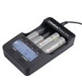 LiitoKala Lii-500 LCD Display Intellegent Battery Charger for 18650 26650 AA AAA Flashlight Cells Can Test The Battery Capacity. 