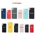 Big Hole Back Glass For iPhone 11 Pro Max Back Cover Rear Door Housing Parts Replacement. 