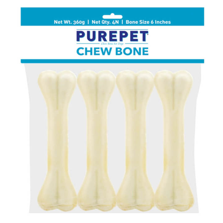 Purepet Chew Bone For Dogs - 6inches, 360g