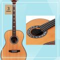 92/104MM Classical Acoustic Self Adhesive Guitar Accessories Guitar Sticker Sound Hole Decal. 