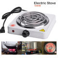 1000W Single Burner Portable Electric Stove - 25x25 cm, Electric Cooker Hot Plate. 
