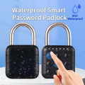 Tuya Bluetooth Smart Fingerprint Door Lock Keyless Quick Unlock Anti Theft Padlock IP67 Waterproof Home Securit Lock-A Easy Install. 