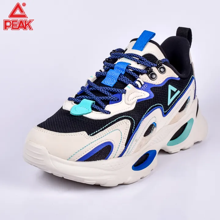 PEAK%20Retro%20Casual%20Shoes%20Rice%20White/Black%20For%20Men%20E13507E%20-%20Image%204