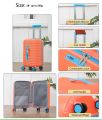 28" Barrel Shaped Waterproof  and Unbreakable Hard Suitcase for Travel  up to 35kg. 