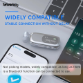 Wenefang Sutuiying Bluetooth Wireless Headphones Against Loud Noise Lavalier Business 【2025 Version】 Luxury BT 5.4 Earphone Lotus Ears with wire Talk/Music 20H With LCD. 
