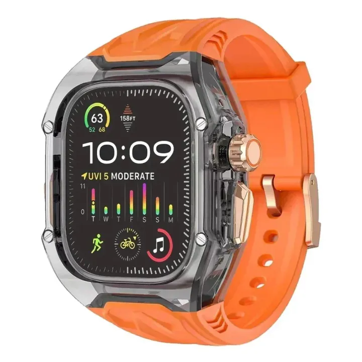 Linman%20BellezaWe%20New%20style%20Modified%20SE4540mm%20Kit%20Modified%20789%20for%20Apple%20High%20Quality%20Watch%2045mm%2041mm%20Strap%20Clear%20IWatch%20Series%20446%20Rubber%20Strap%20Module%20-%20Image%208