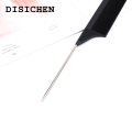 DISICHEN 【2025 Version】 1PCs 220x28x4mm Black Fine-tooth Metal Pin Anti-static Hair Style Rat Tail Comb Hairdressers Hair Styling Tool For Beauty New. 