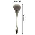 Nail Brush For Manicure Art Soft Big Head Gel Polishing Dust Cleaning Brushes Silver Nail Art Brush Nail Accessories Tools Eshylala. 