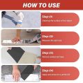 Super Strong Adhesive Waterproof tape Permanent Repair Aluminum Butyl Roof Water Leakage Solution Rubber Foil Suitable for Leak , surface Crack , Window Sill Gap , Sealing , Tank. 