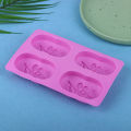 Oval Olive Tree Shape Silicone Mold Mousse Cake Form Soap Jelly Mould Ice Maker QUANYIN. 