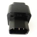 NAMUNY 2X PDU Special Conversion Plug UPS C13 to Universal Socket Server IEC320-C14 Plug WD-320. 