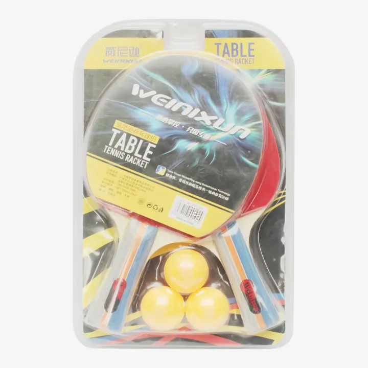 Table Tennis Colorful Racket Multicolor Weinixun Table Tennis Racket | Daraz.com.np