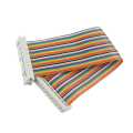 40 Pin Colorful Rainbow GPIO Female to Female Cable 20CM for Raspberry Pi. 