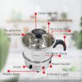 Baltraa Glair Multi Function/Travel Cooker/Kettle 900 Ml (Boiling Milk, Eggs, Soup and Maggi/Noodles) 400 Watt. 