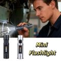 Mini Flash Light Rechargeable LED Torch Bright 3 Modes LED Flashlight Multi-Functional Tiny Battery Flashlight Traveling. 