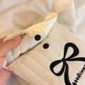 Fashion Bow Period Bag Large Capacity Portable Sanitary Napkin Storage Bag Multifunctional Menstrual Pad Bag Women. 