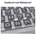 Full Coverage Computer Silicone Dustproof Protective Film Keyboard Cover Keypad Protector Skin for Desktop PC. 