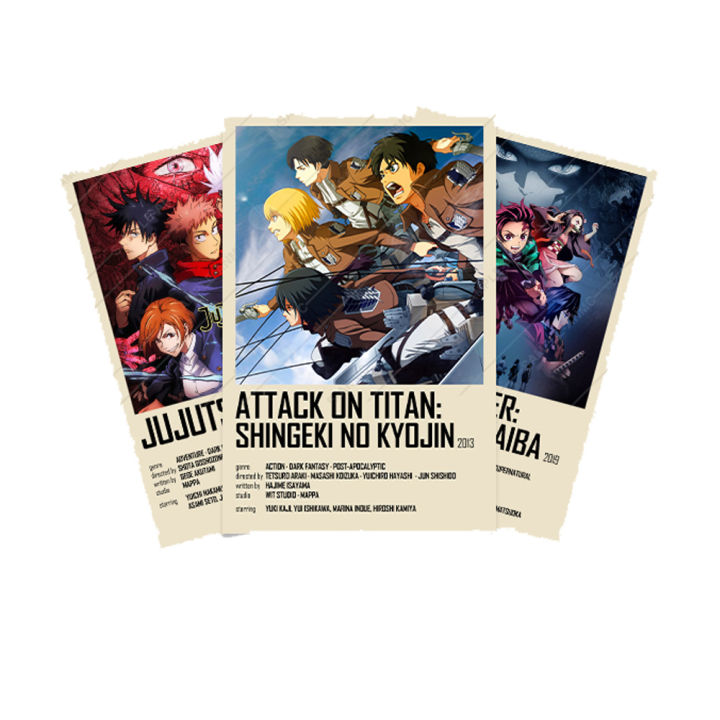 Demon%20Slayer%20Jujutsu%20Kaisen%20Attack%20On%20Titan%20Haikyuu%20One%20Punch%20Man%20My%20Hero%20Academia%20Tokyo%20Revengers%20Black%20Clover%20Anime%20Big%20Polaroid%20Poster%20Set%20of%208%20Nezuko%20Tanjiro%20Gojo%20Satoru%20Sukuna%20Itadori%20Eren%20Saitama%20-%20Image%204
