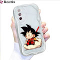 Jizetin for Samsung S20 FE 4G 5G Back Cover Dragon Ball Boy Cream Wavy Edge Soft Silicone Phone Case. 