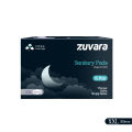 Zuvara Sanitary Pads - XXL - 350 mm (Pack of 6) - Ultra+. 