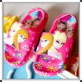Anti-slip girls' shoes for girls toddlers princess Anna Elsa children's original innovative summer sandals cartoon shoes soft-soled slippers. 