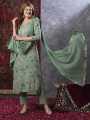 Fabdale Women’s Viscose Rayon Floral Printed Straight Kurta Pant Dupatta Set | Festive, Wedding & Party Wear (DVST-014). 
