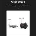 3Pcs Universal Tripod Foot Spikes Set 1/4 Inch Thread Stainless Steel Tripod Monopod Legs Feet Replacement Parts. 