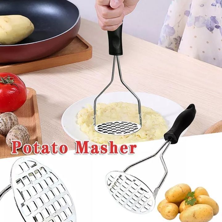 Stainless Steel Potato Masher Vegetable Fruit Masher