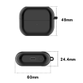 Galaxy Buds3 Headphones Bluetooth Sports Earphone Charging Compartment Headset Box Black. 