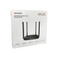5G Router Hikvision DS-3WR12GC Wireless Dual Band Router 2.4G & 5G Wireless WiFi Router with Gigabit Ethernet Port. 