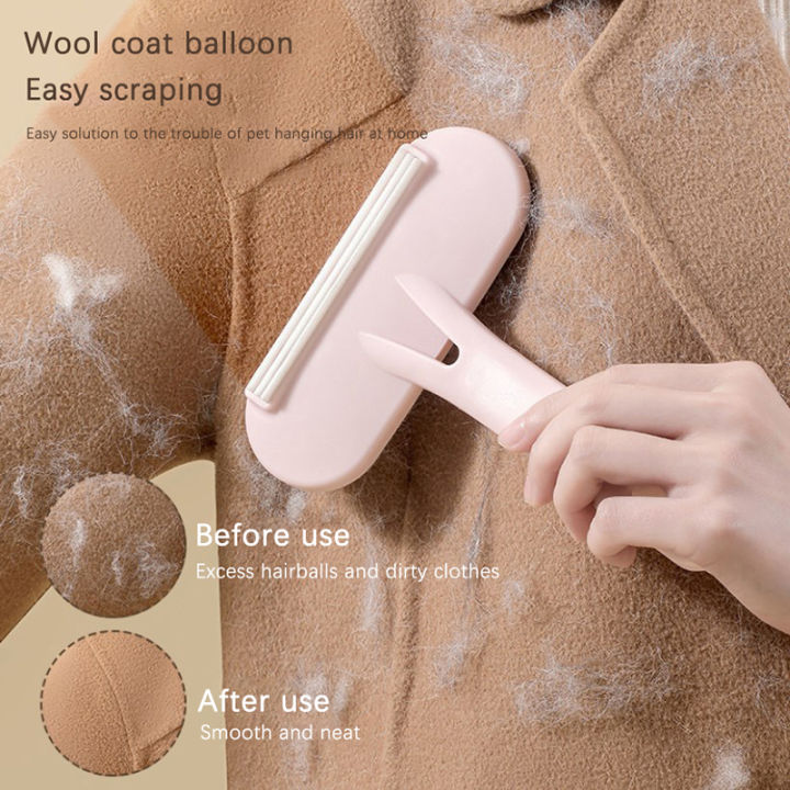 Lint Roller Fluff Remover Brush Portable Coat Sweater Shaver Dog Cat Pet Hair Fur Scraper Fabric Carpet Sofa Cleaning Tool Home@#LINGLE