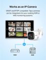 TP-Link Tapo C320WS 2K 4MP Resolution Outdoor Security Wi-Fi Camera, Up To 256 GB  MicroSD Card Support, Full-Color Night Vision, Two-Way Audio,  Sound and Light Alarm.. 