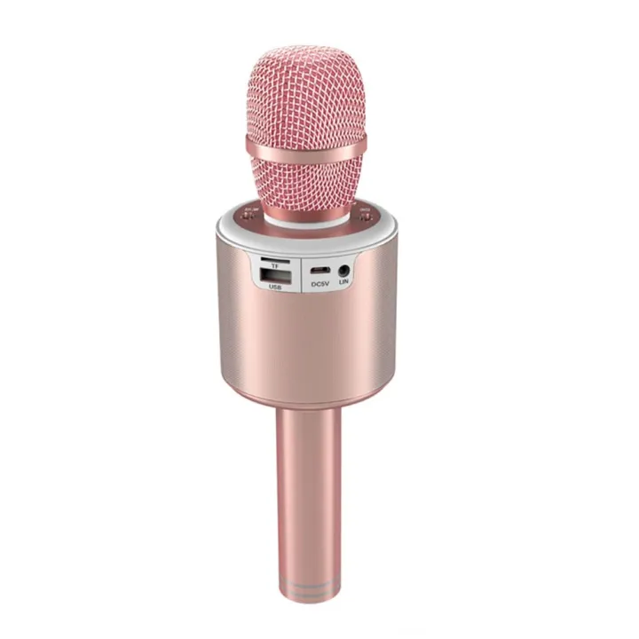 Professional wireless BT karaoke microphone LED light 2-in | Daraz.com.np